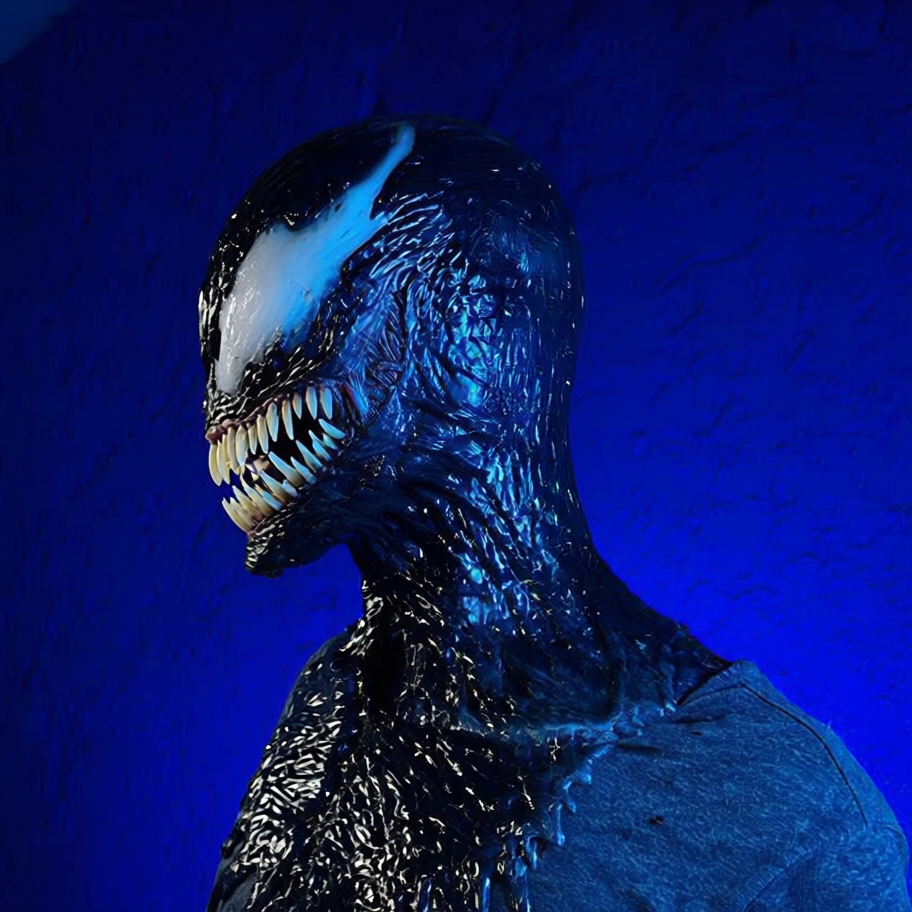 Venom Mask – Realistic Full Head Symbiote Cosplay Mask