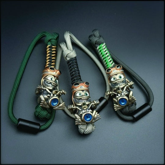 Crazy Frog paracord bead LIMITED EDITION