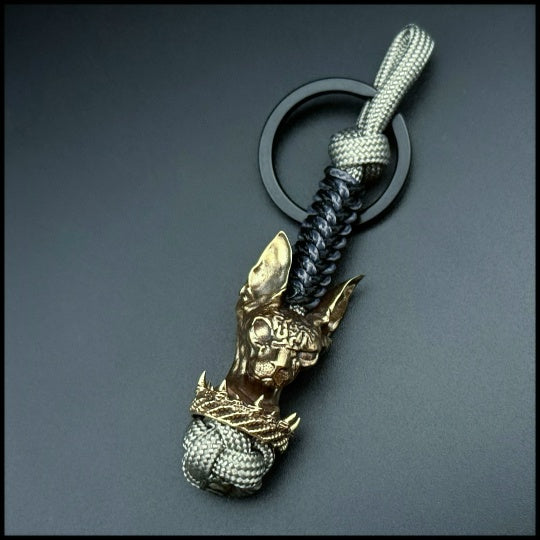 Sphinx Keychain paracord bead