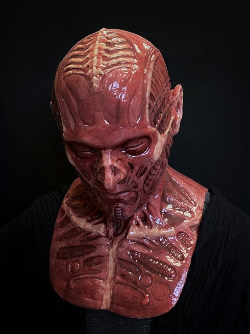 Ecorche biomechanics silicone mask