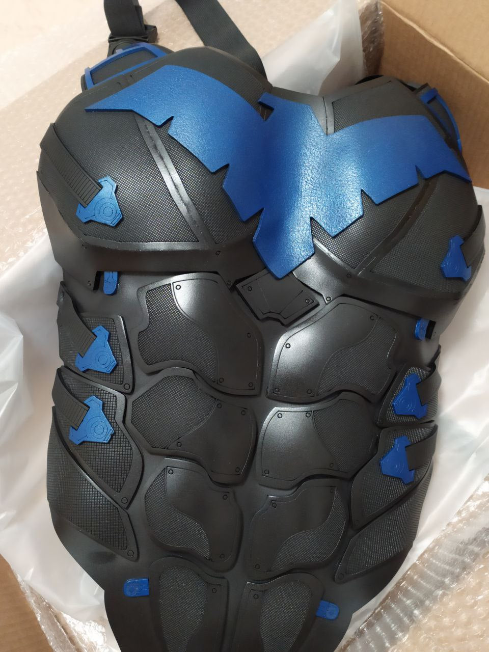 Nightwing Cosplay Chest Plate – Ready to Ship (Size XL)