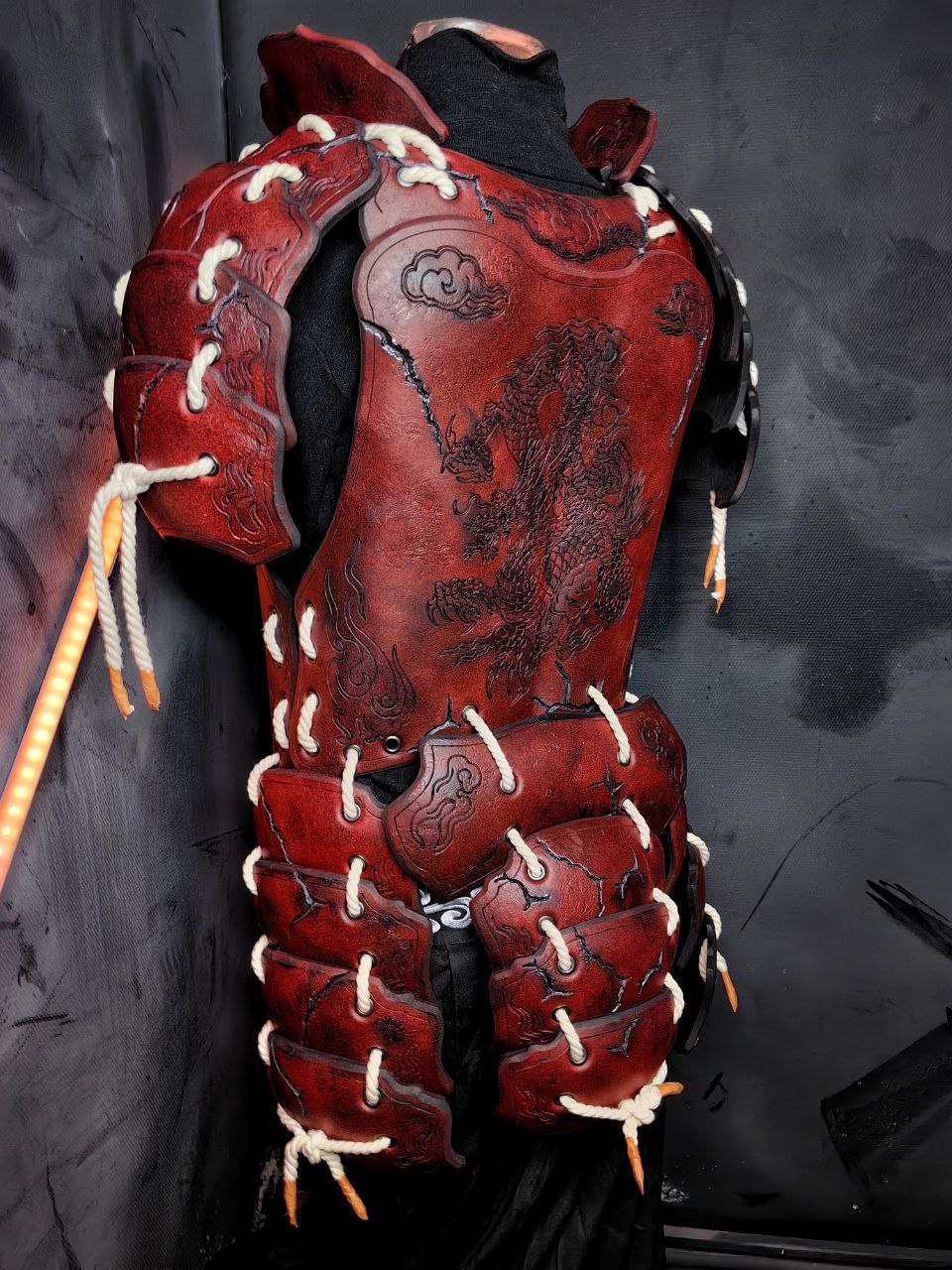 Anime cosplay armor set Madara Uchiha Naruto