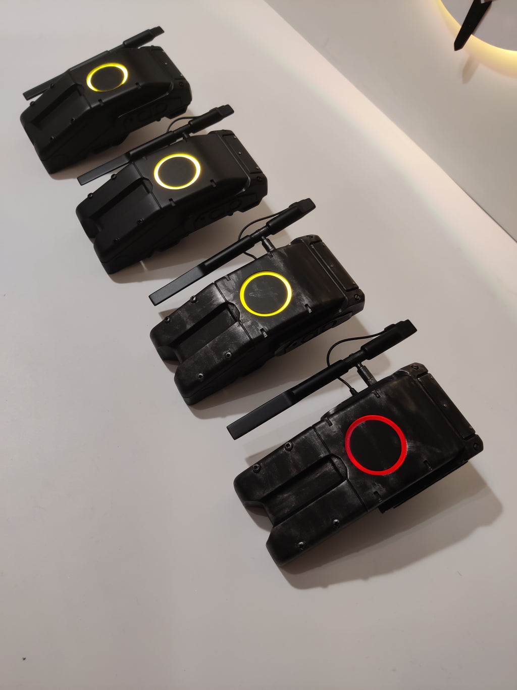 ISAC Brick agent prop inspired cosplay division LED replica