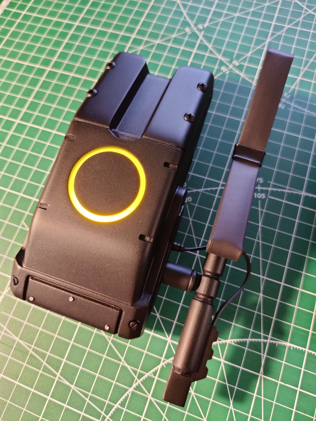 ISAC Brick agent prop inspired cosplay division LED replica