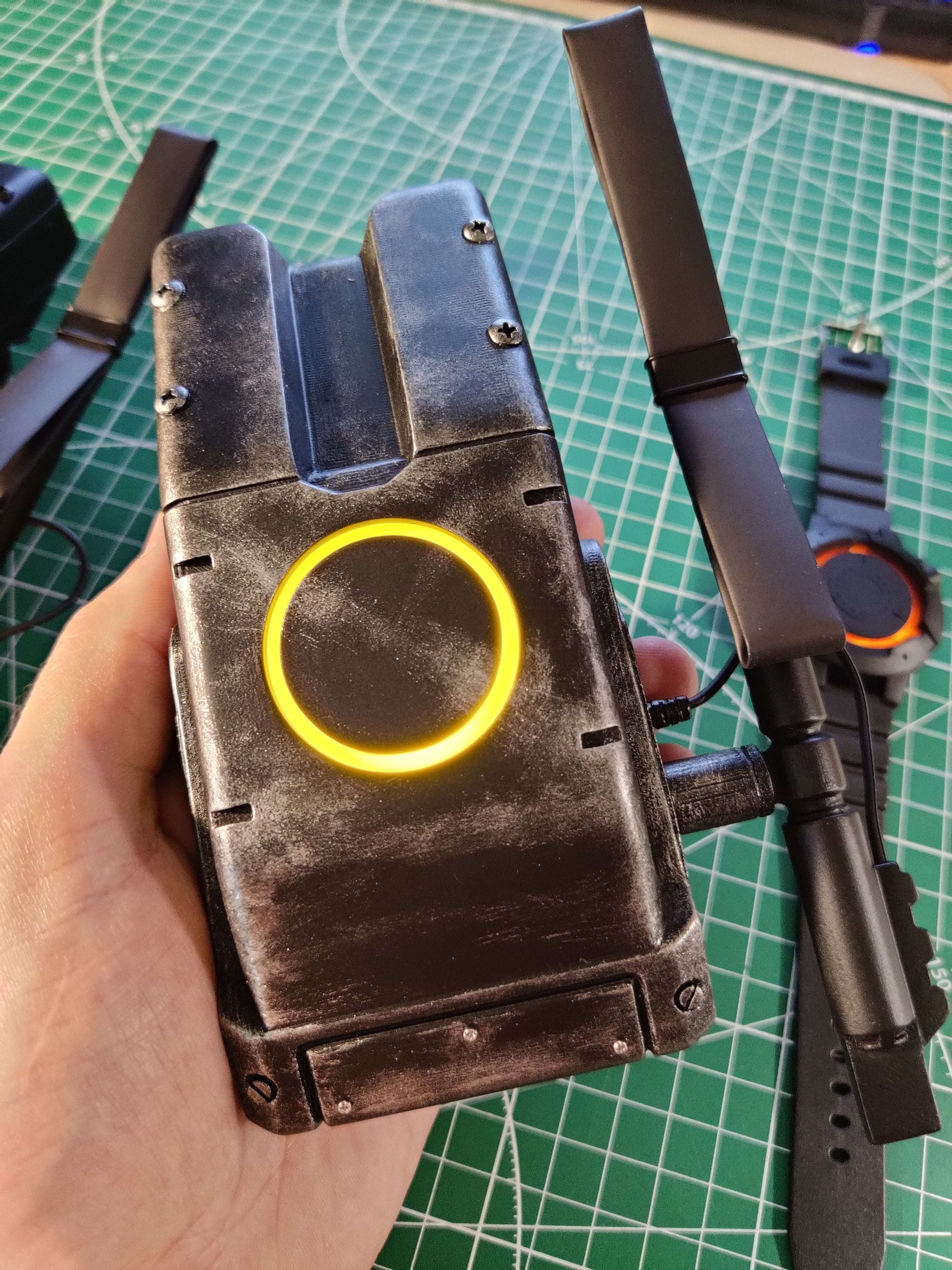 ISAC Brick agent prop inspired cosplay division RGB replica