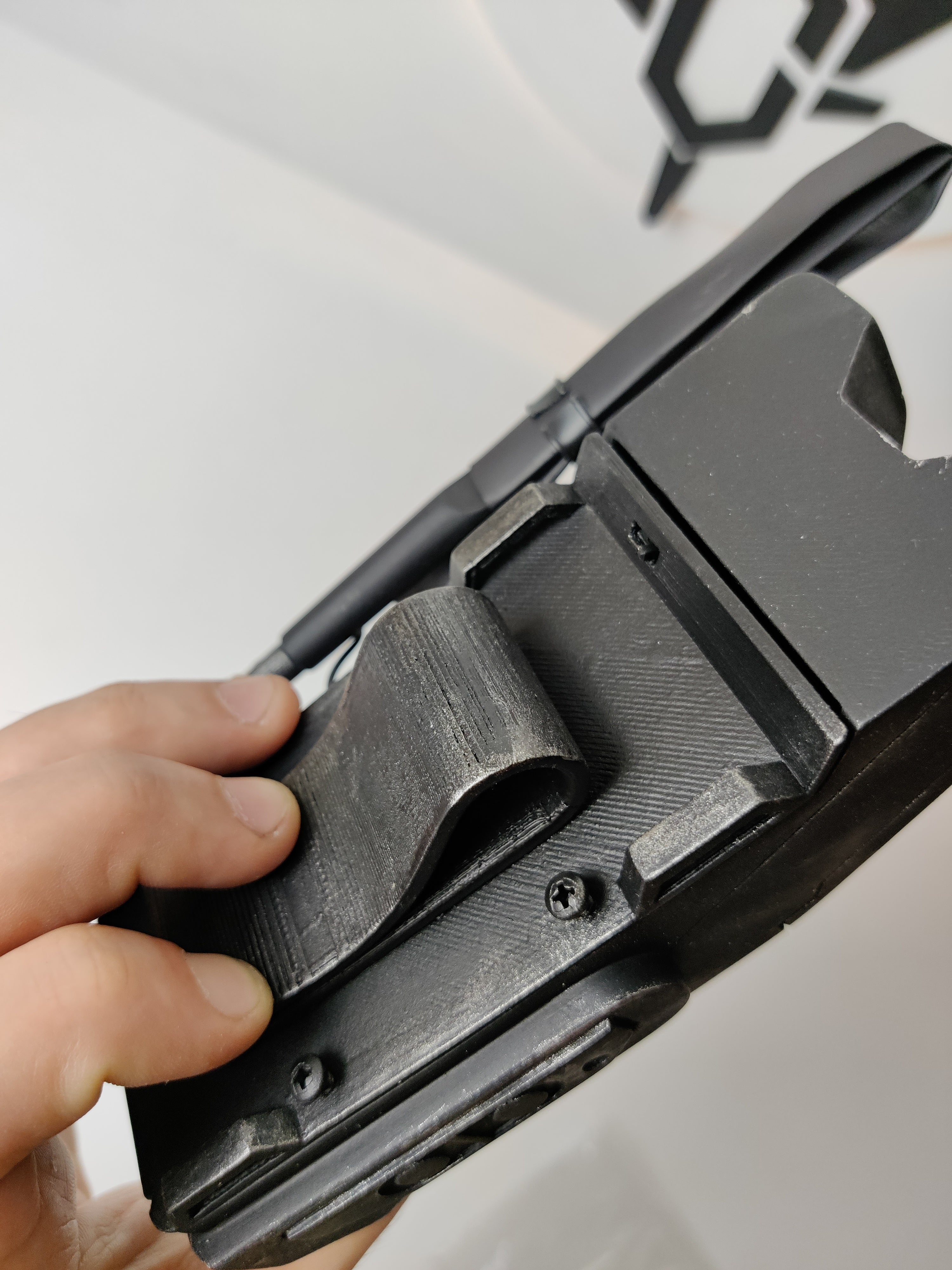 ISAC Brick agent prop inspired cosplay division LED replica