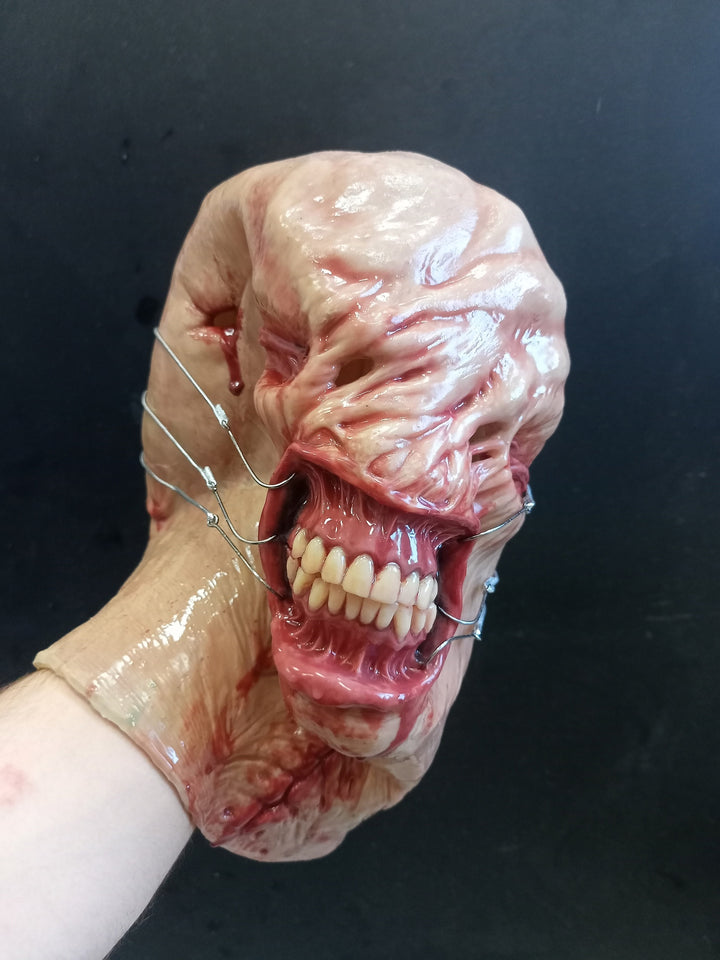 Silicone mask Cenobite nutcracker chattering teeth hellraiser