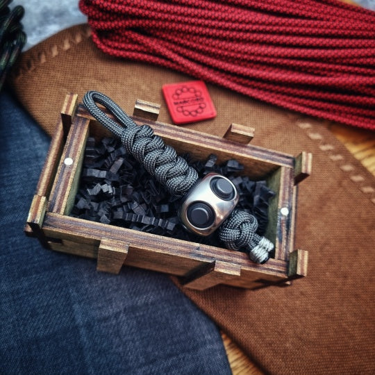 Spinner lanyard keychain Bead