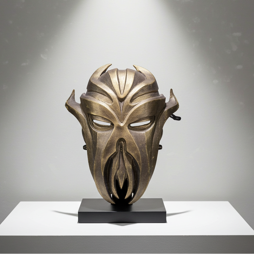 Skyrim Dragon Priest mask cosplay wearable gaming mask