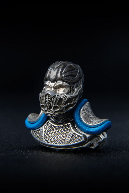 Sub Zero Mortal Kombat paracord bead