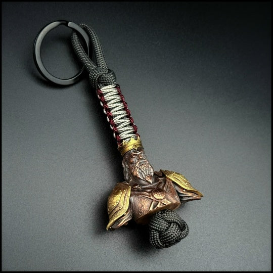 Keychain King paracord bead