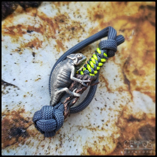 Сhameleon paracord bead