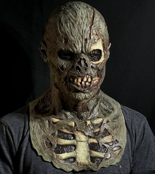 Silicone zombie mask