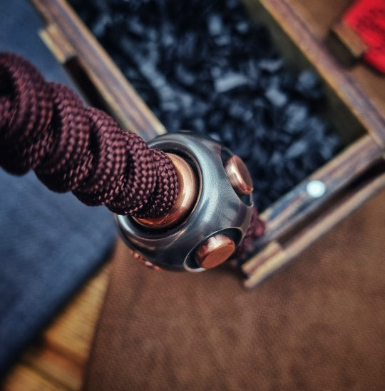 Spinner lanyard keychain Bead