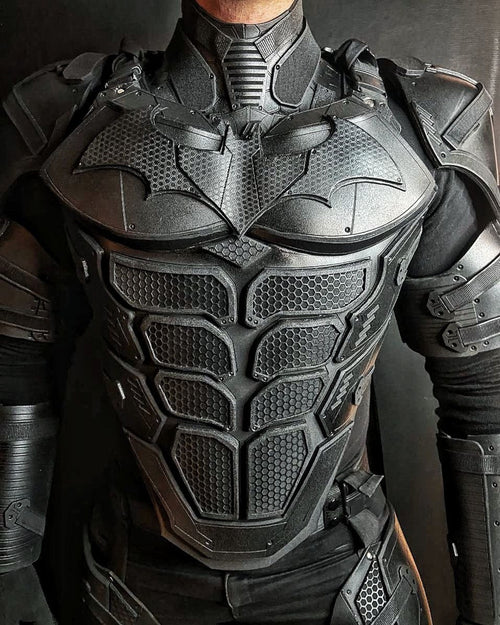 Bat of Gotham superhero chest armor cosplay