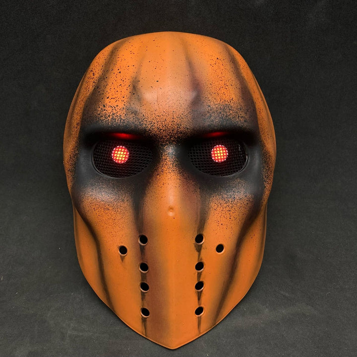 Halloween Pumpkin Mask with Led eyes