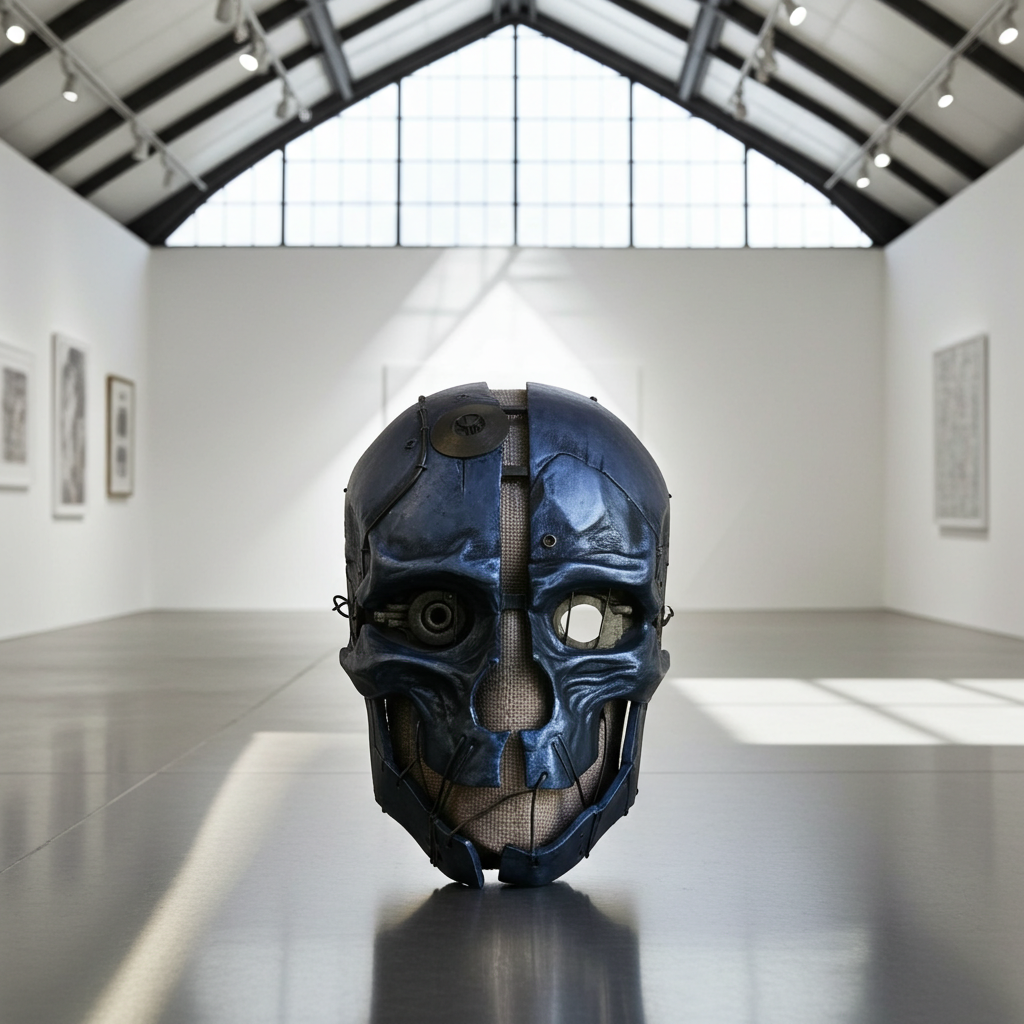 Corvo Attano cosplay mask inspired by Dishonored