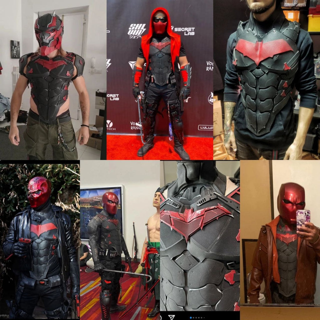 Red Hood Chest Armor Vest – Wearable Cosplay Costume Armor