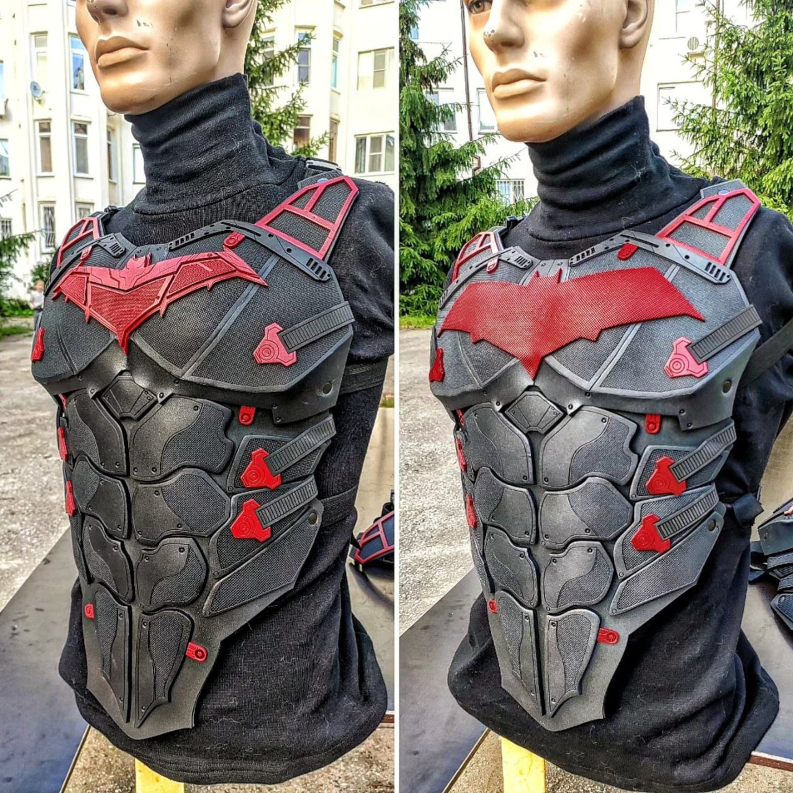 Redhood chest armor v2 Cosplay costume Kenesberem