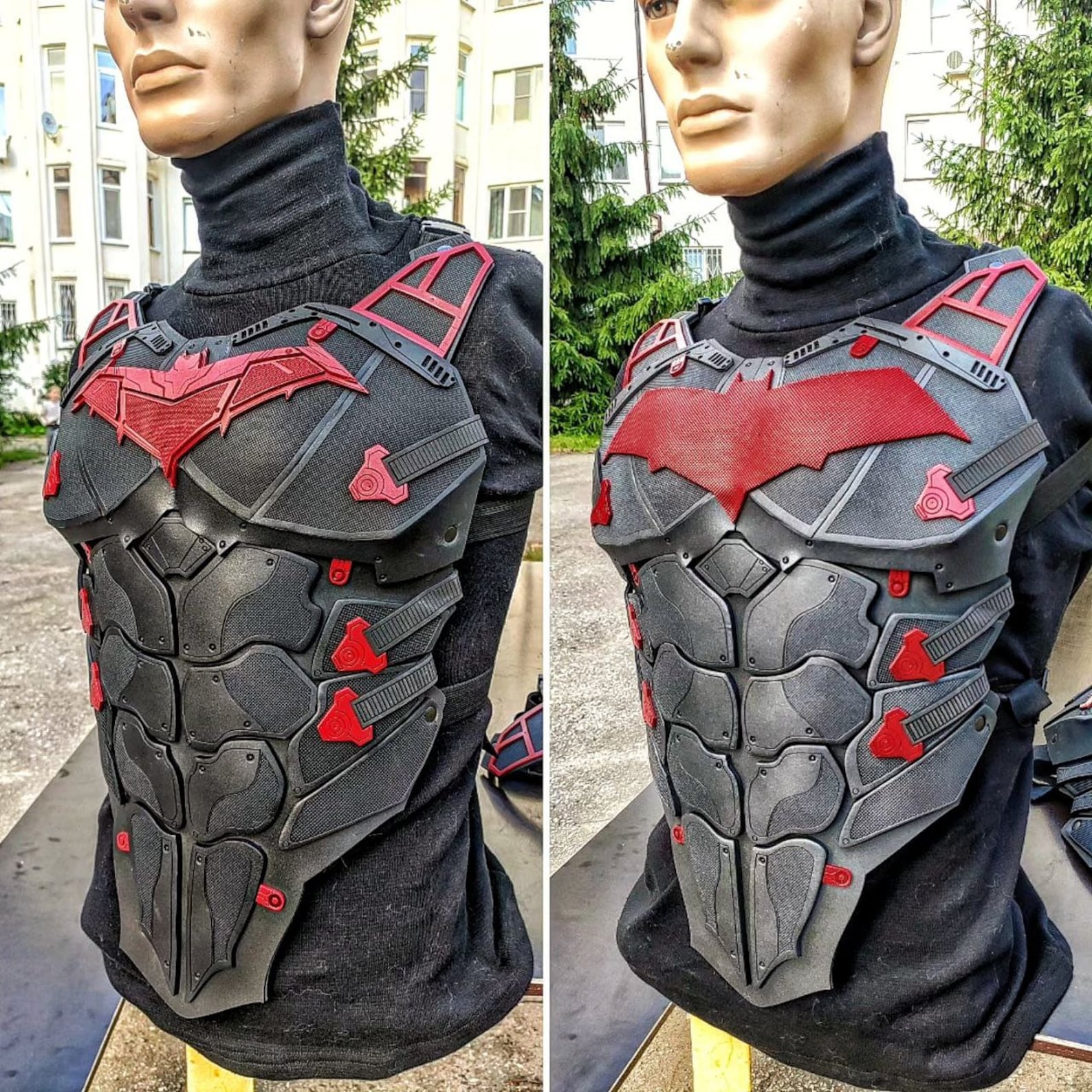 Red Hood Chest Armor Vest – Wearable Cosplay Costume Armor