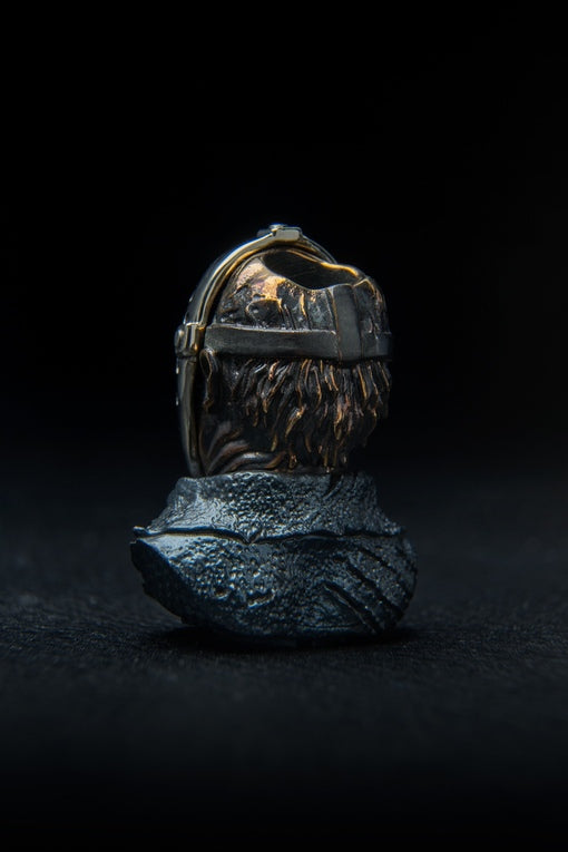 EDC paracord lanyard bead inspired by horror theme