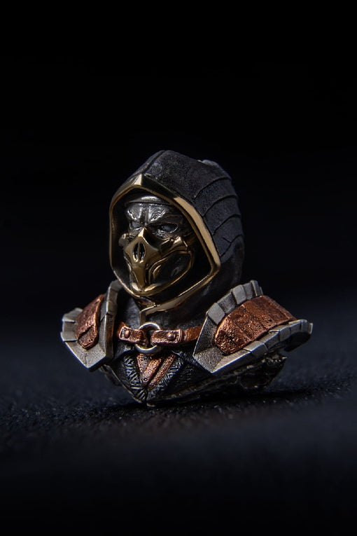 Scorpion Mortal Kombat paracord bead