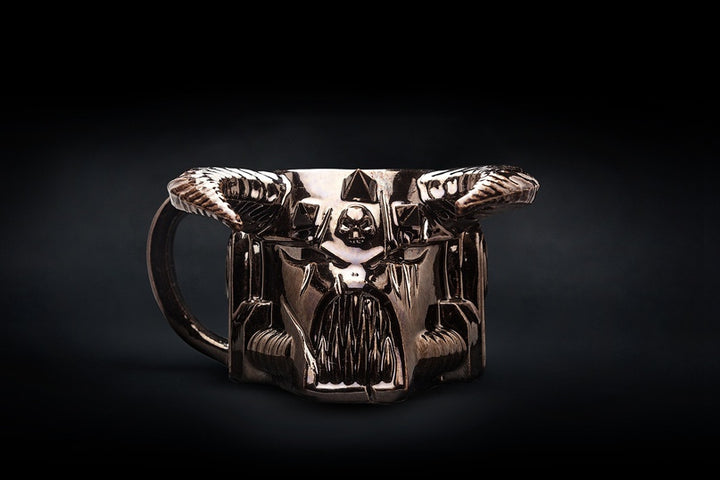 Space Marine Black Legion helmet Mug