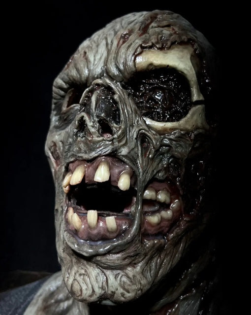 Silicone zombie mask