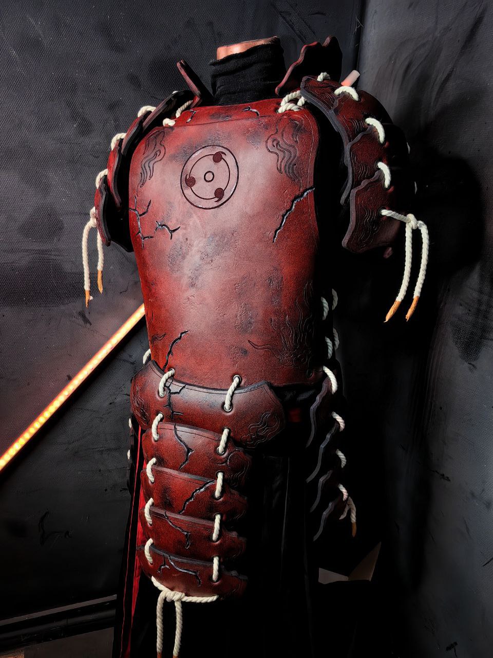 Anime cosplay armor set Madara Uchiha Naruto