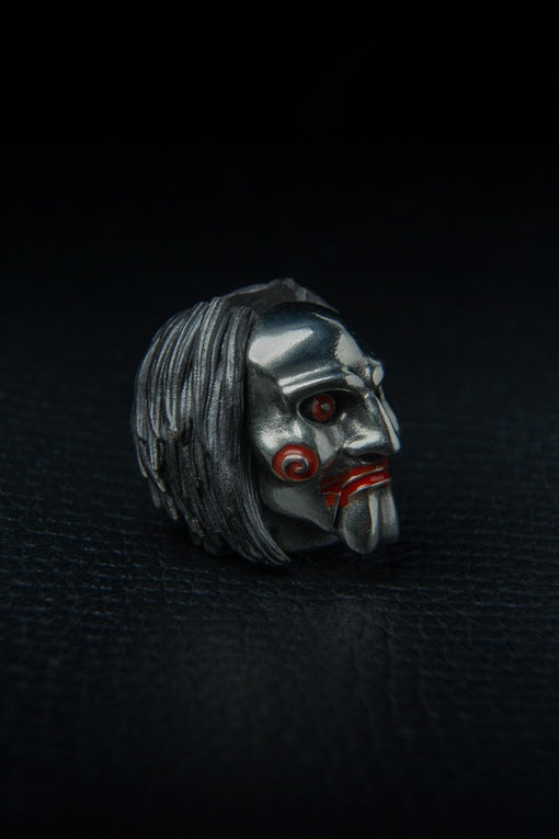 EDC lanyard bead with metal design