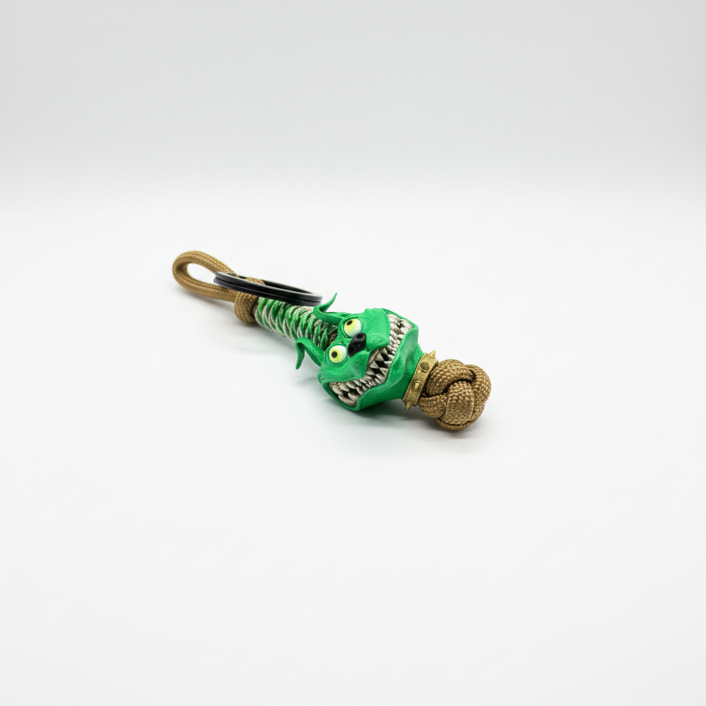 Milo keychain accessory bead for everyday carry gear