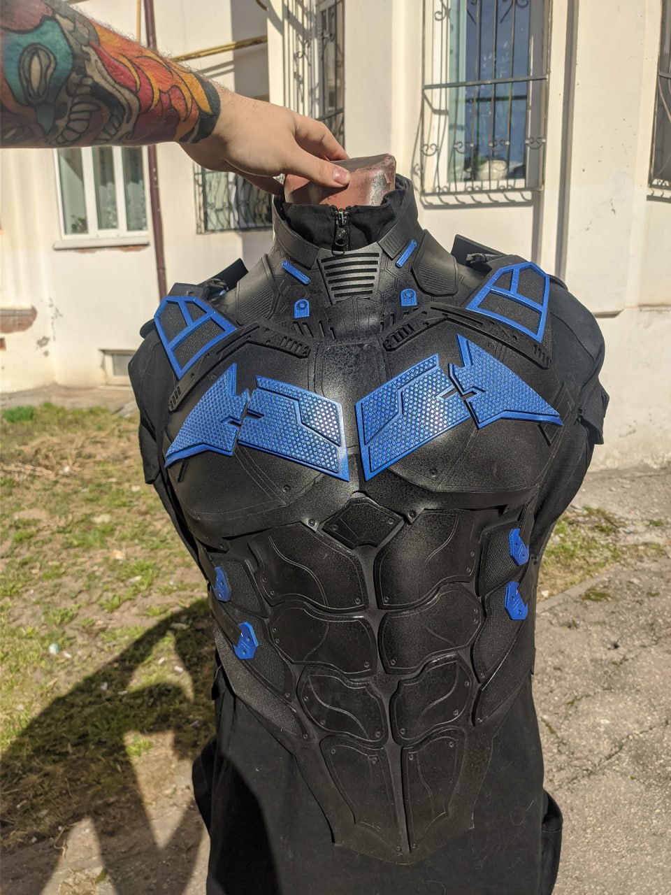 Nightwing armor for cosplay