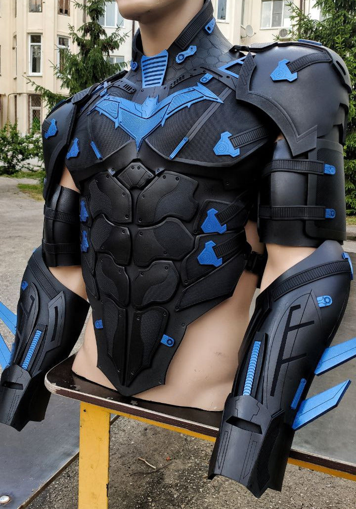 Superhero Nightwing cosplay suit