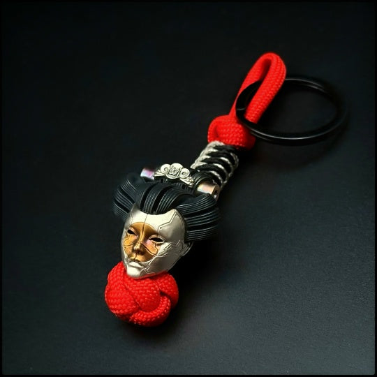 Geisha Keychain Bead