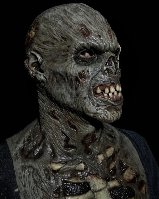 Silicone zombie mask