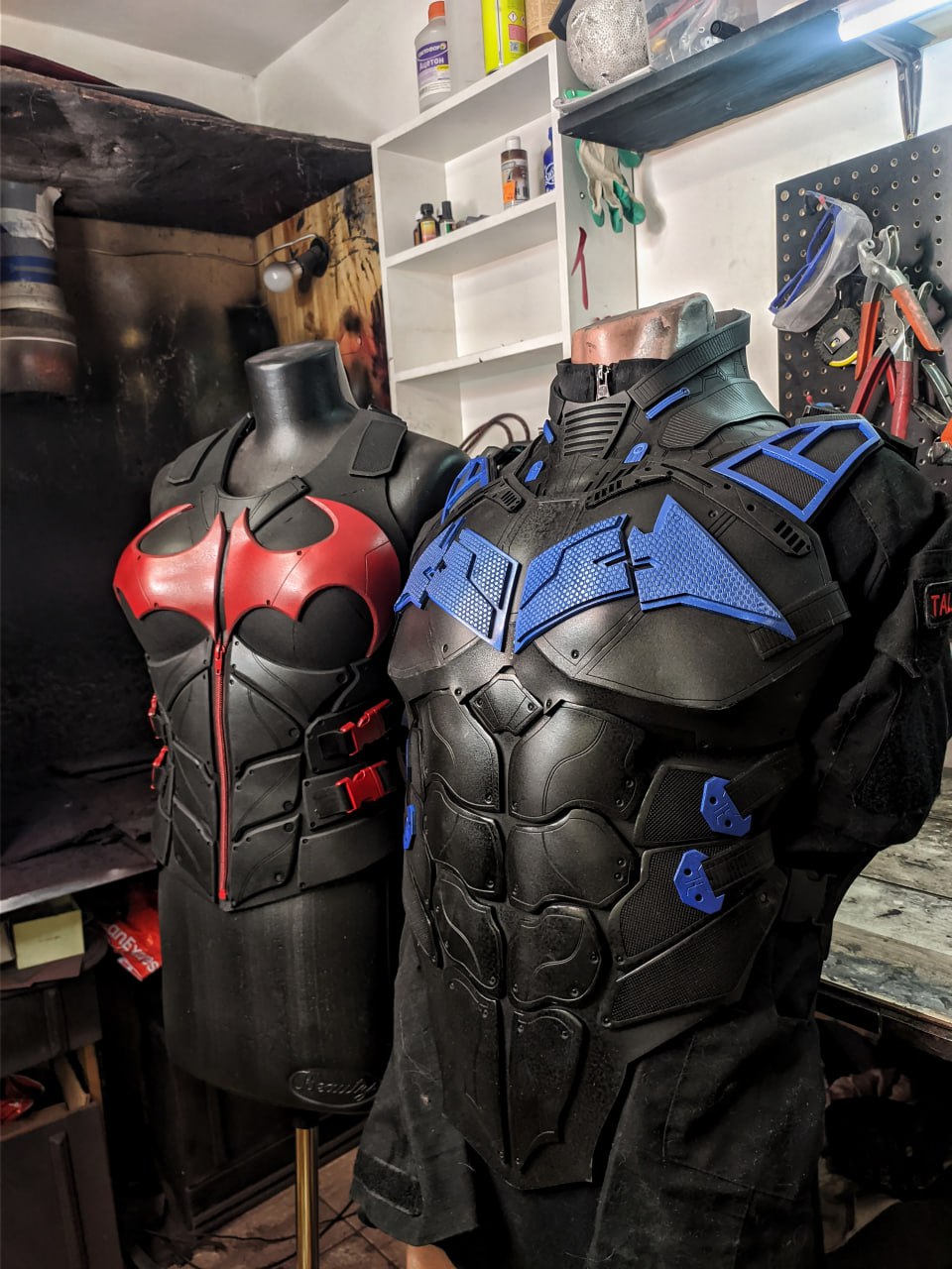 Nightwing chest armor for Cosplay Kenesberem