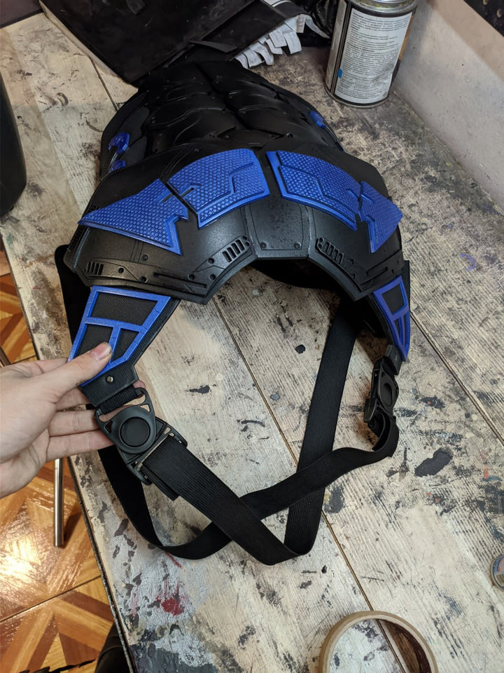 Nightwing chest armor for Cosplay