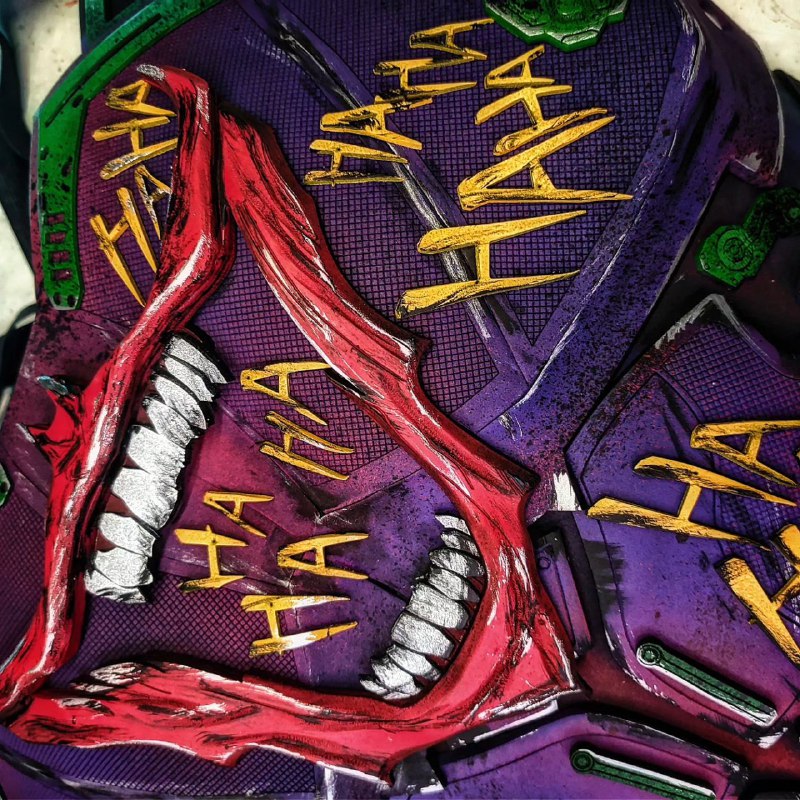 Joker chest, Custom Bat of Gotham Superhero Chest armor, arkham design