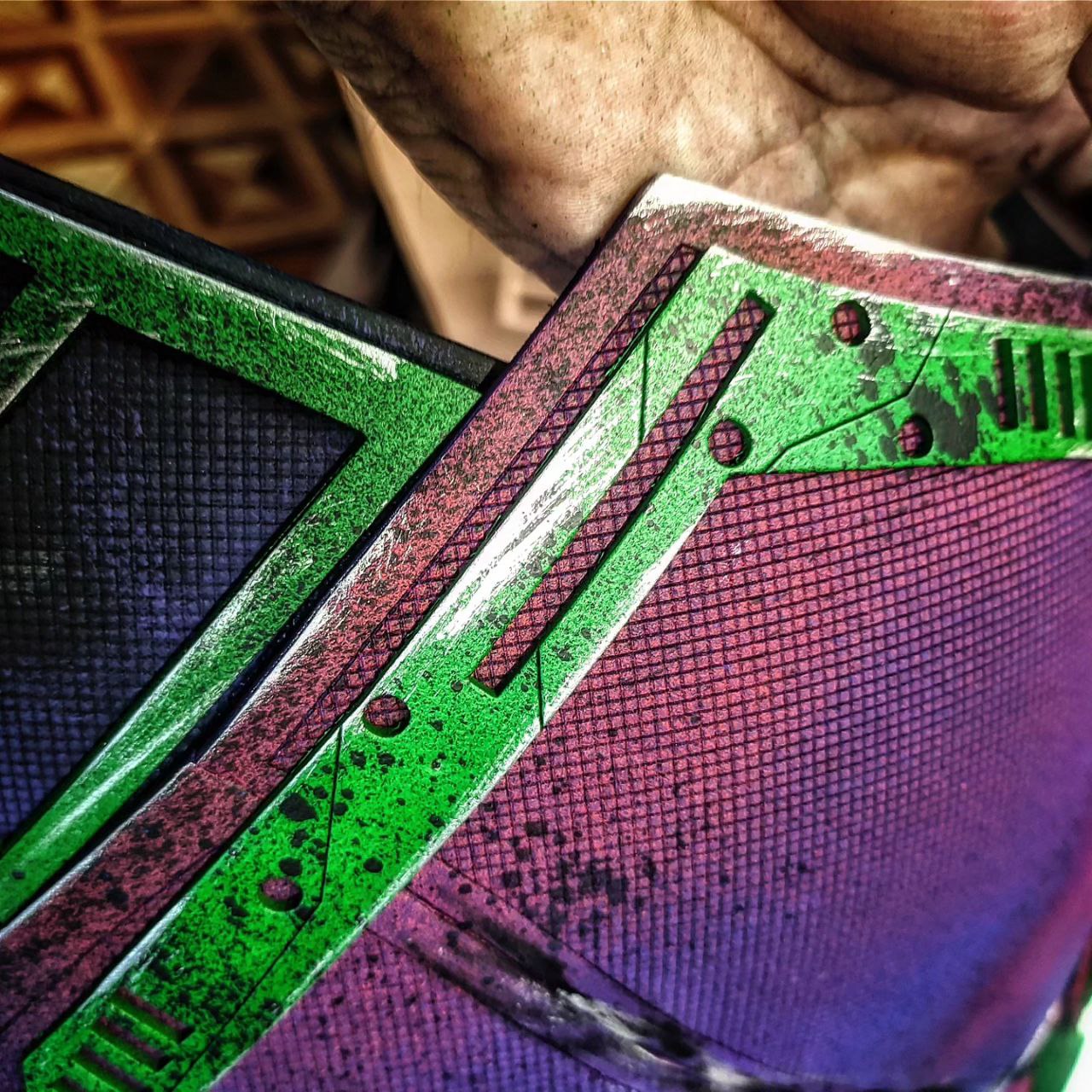 Joker chest, Custom Bat of Gotham Superhero Chest armor, arkham design