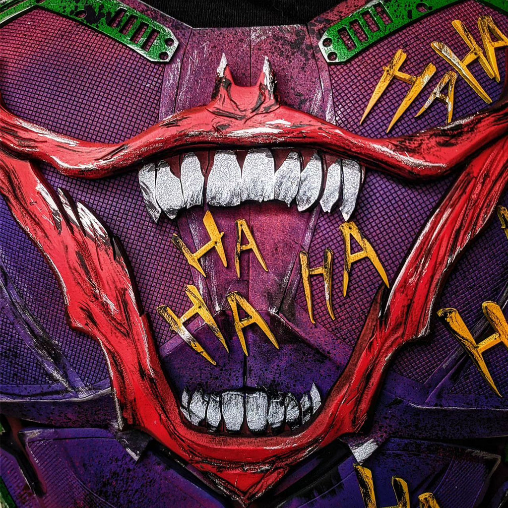 Joker chest, Custom Bat of Gotham Superhero Chest armor, arkham design