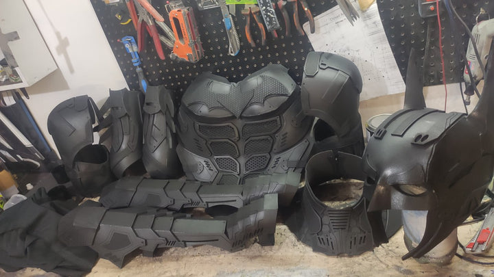 Full set Bat superhero armor