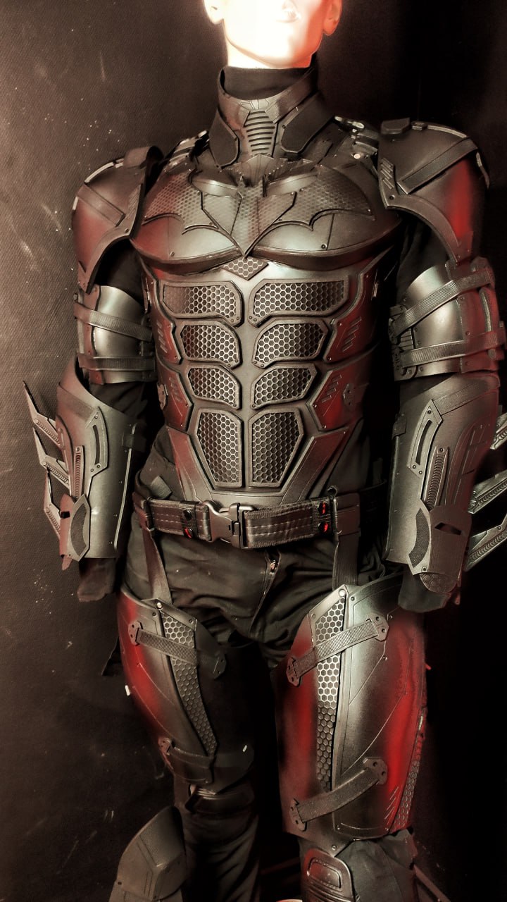 Full set Bat superhero armor