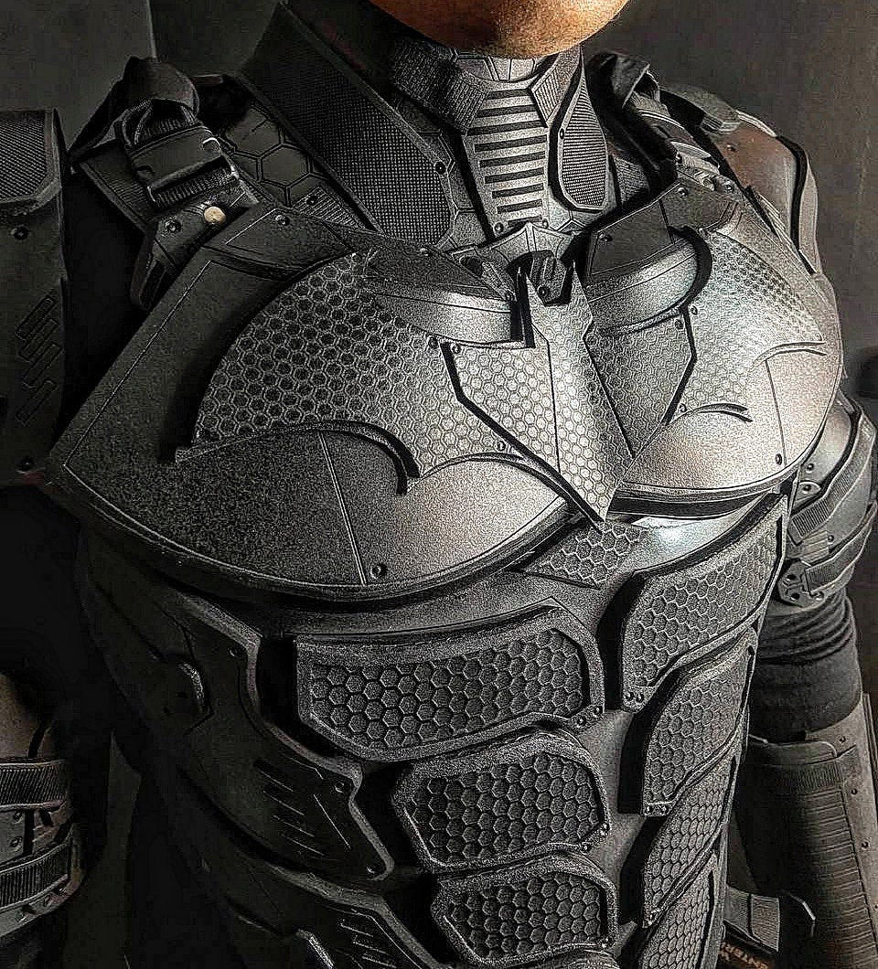 Full set Bat superhero armor