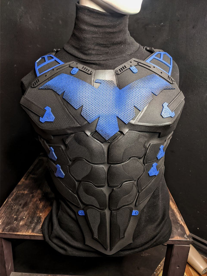 Nightwing chest armor for Cosplay