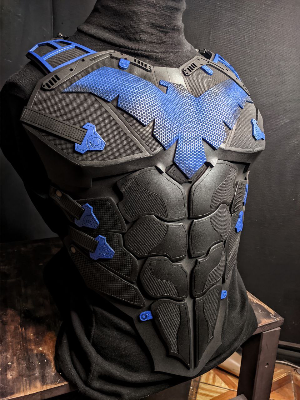 Nightwing chest armor for Cosplay