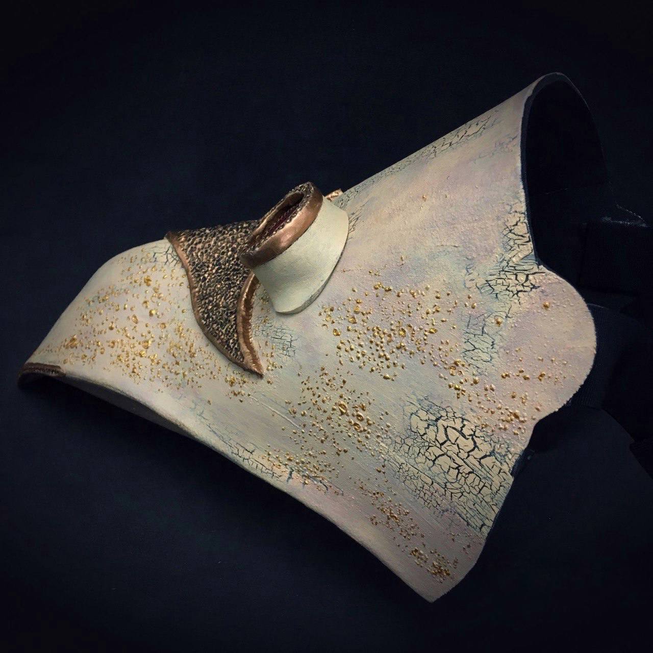 Plague doctor mask in light color