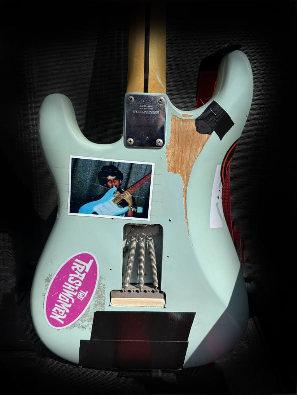 Guitar stickers BJ 2023-2024 version “Blue” Fernandes decal