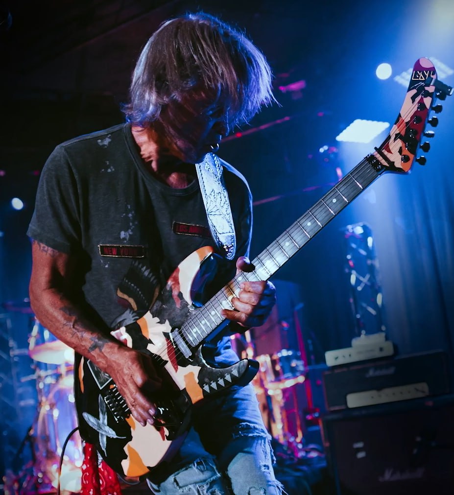 George Lynch guitar stickers Desert Eagle ESP LTD GL. Set 8