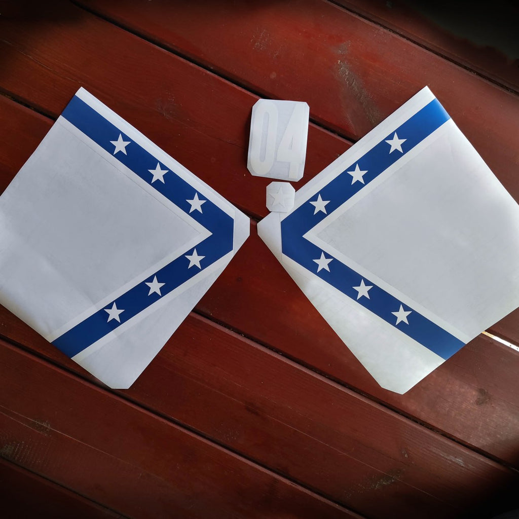 Zakk Wylde guitar stickers Rebel Flag Gibson Les Paul Black Sabbath