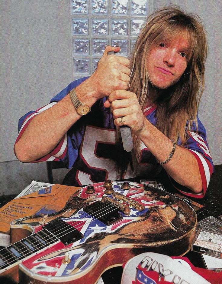 Zakk Wylde guitar stickers Rebel Flag Gibson Les Paul Black Sabbath